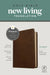 NLT Compact Bible, Filament Enabled Edition (Red Letter, Leatherlike, Rustic Brown) by Tyndale