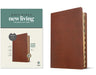 NLT Super Giant Print Bible, Filament Enabled Edition (Red Letter, Leatherlike, Brown, Indexed) by Tyndale