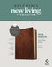 NLT Wide Margin Bible, Filament Enabled Edition (Red Letter, Leatherlike, Dark Brown Palm) by Tyndale
