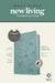 NLT Thinline Reference Bible, Filament Enabled Edition (Red Letter, Leatherlike, Floral Leaf Teal, Indexed) by Tyndale