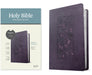 KJV Thinline Reference Bible, Filament Enabled (Leatherlike, Floral Frame Purple, Red Letter) by Tyndale