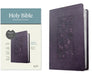 KJV Thinline Reference Bible, Filament Enabled (Leatherlike, Floral Frame Purple, Red Letter) by Tyndale