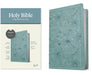 KJV Thinline Reference Bible, Filament Enabled (Leatherlike, Floral Leaf Teal, Red Letter) by Tyndale