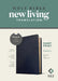 NLT Compact Giant Print Bible, Filament Enabled Edition (Red Letter, Leatherlike, Navy Blue Cross) by Tyndale
