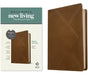 NLT Thinline Reference Bible, Filament Enabled (Leatherlike, Messenger Brown, Red Letter) by New Living Translation
