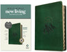 NLT Personal Size Giant Print Bible, Filament Enabled Edition (Leatherlike, Evergreen Mountain, Indexed) by Tyndale