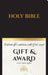 NRSV Updated Edition Gift & Award Bible with Apocrypha (Imitation Leather, Black) by National Council of Churches
