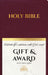 NRSV Updated Edition Gift & Award Bible with Apocrypha (Imitation Leather, Burgundy) by National Council of Churches