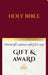 NRSV Updated Edition Gift & Award Bible (Imitation Leather, Burgundy) by National Council of Churches