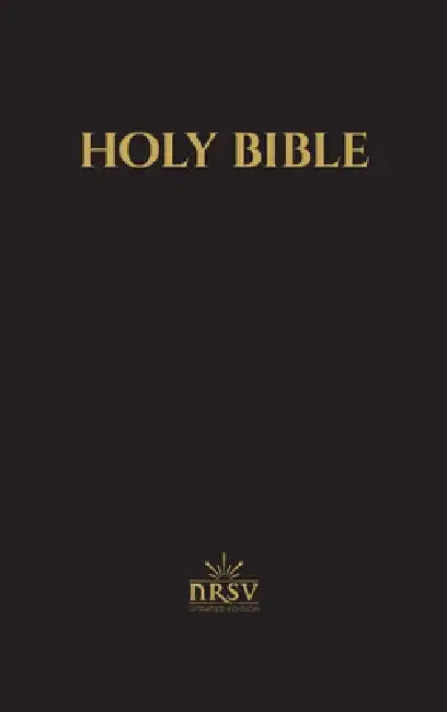 NRSV Updated Edition Pew Bible (Hardcover, Black) by National Council of Churches