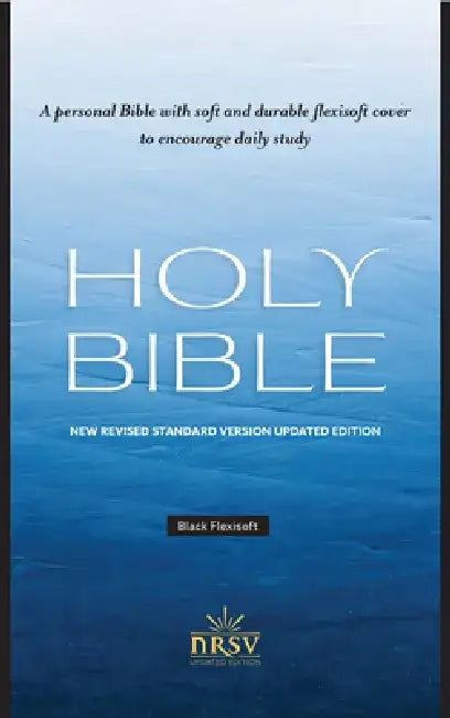 NRSV Updated Edition Flexisoft Bible (Leatherlike, Black) by National Council of Churches