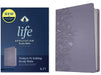 KJV Life Application Study Bible, Third Edition (Red Letter, Leatherlike, Peony Lavender) by Tyndale