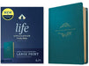 KJV Life Application Study Bible, Third Edition, Large Print (Leatherlike, Teal Blue, Red Letter) by Tyndale