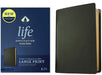 KJV Life Application Study Bible, Third Edition, Large Print (Genuine Leather, Black, Red Letter) by Tyndale