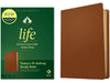 NLT Life Application Study Bible, Third Edition (Genuine Leather, Brown, Red Letter) by New Living Translation