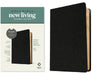 NLT Thinline Center-Column Reference Bible, Filament-Enabled Edition (Red Letter, Genuine Leather, Black) by Tyndale