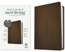 NLT Premium Value Compact Bible, Filament Enabled Edition (Leatherlike, Dark Brown Framed Cross) by Tyndale