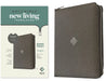 NLT Compact Giant Print Zipper Bible, Filament-Enabled Edition, Zipper (Red Letter, Leatherlike, Woven Cross Gray) by Tyndale