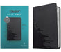NLT Student Bible, Thinline Reference, Filament-Enabled Edition (Leatherlike, Overflow Black, Red Letter) by Tyndale