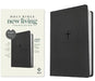 NLT Large Print Premium Value Thinline Bible, Filament-Enabled Edition (Leatherlike, Black Cross) by Tyndale