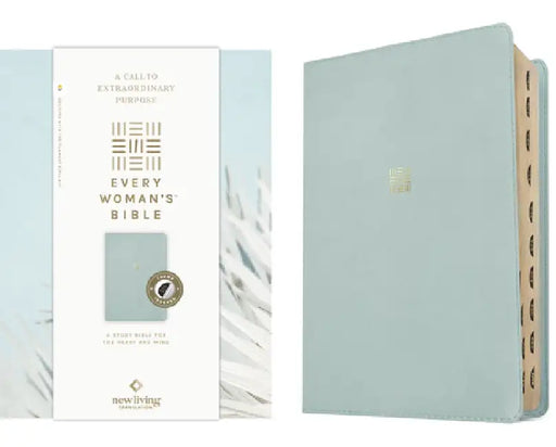 NLT Every Woman's Bible, Filament-Enabled Edition (Leatherlike, Sky Blue, Indexed) by Tyndale