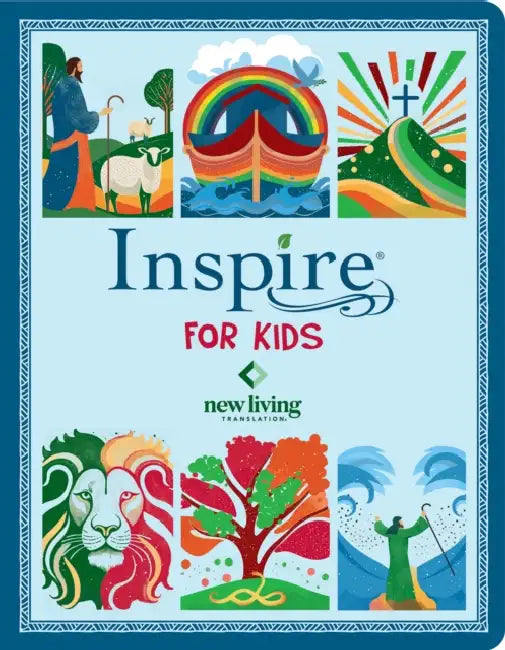 Inspire Bible for Kids NLT (Softcover): The Bible for Coloring & Creative Journaling by New Living Translation, Tyndale