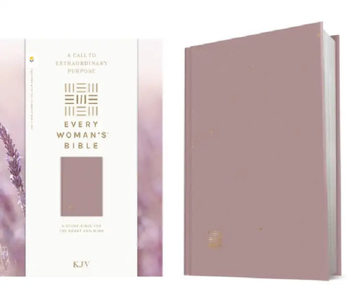 KJV Every Woman's Bible, Filament Enabled (Hardcover, Plum, Red Letter) by Tyndale, Naomi Cramer Overton
