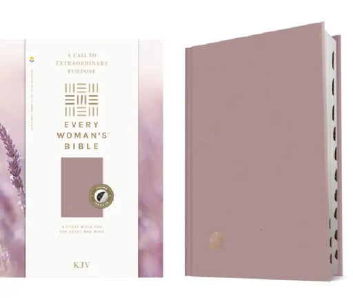 KJV Every Woman's Bible, Filament Enabled (Hardcover, Plum, Indexed, Red Letter) by Tyndale, Naomi Cramer Overton