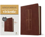 Biblia Ultrafina Ntv, Con Filament (Sentipiel, Café, Letra Roja) by Tyndale