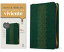 Biblia Ultrafina Ntv de Zíper, Con Filament (Sentipiel, Verde Esmeralda, Letra Roja) by Tyndale