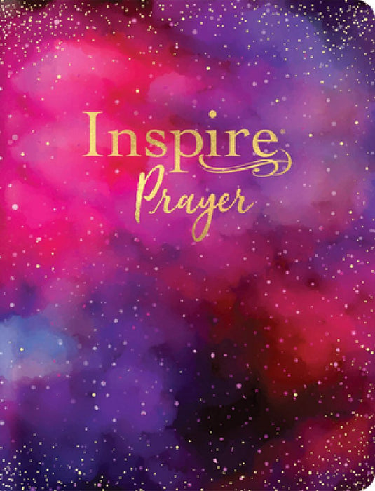 Inspire Prayer Bible Giant Print Nlt, Filament-Enabled Edition (Leatherlike, Purple): The Bible for Coloring & Creative Journaling