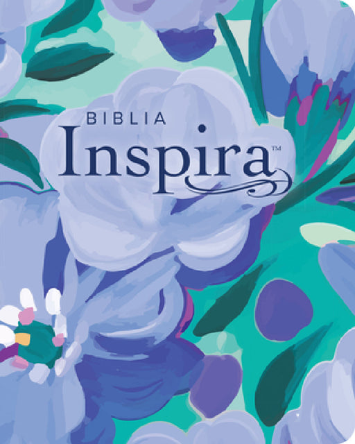 Biblia Inspira Ntv, Letra Grande Con Filament (Sentipiel, Ramo Azul) by Tyndale