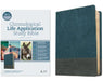 KJV Chronological Life Application Study Bible, Second Edition (Leatherlike, Palm Forest Blue) by Tyndale