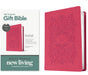 Premium Gift Bible Nlt, Filament Enabled (Leatherlike, Very Berry Pink Vines, Red Letter) by Tyndale