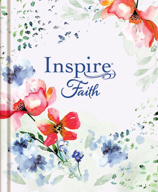 Inspire Faith Bible Large Print, NLT: The Bible for Coloring & Creative Journaling by Tyndale