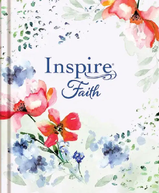 Inspire Faith Bible Large Print, NLT: The Bible for Coloring & Creative Journaling by Tyndale