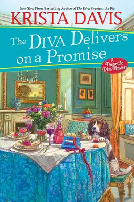 The Diva Delivers on a Promise: A Deliciously Plotted Foodie Cozy Mystery by Krista Davis