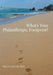 What's Your Philanthropic Footprint? by Mba Mary B. Leon Vail