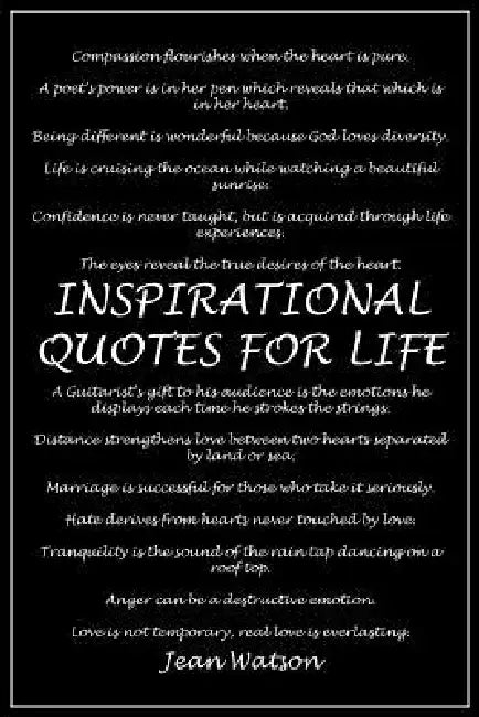 Inspirational Quotes for Life by Jean Watson