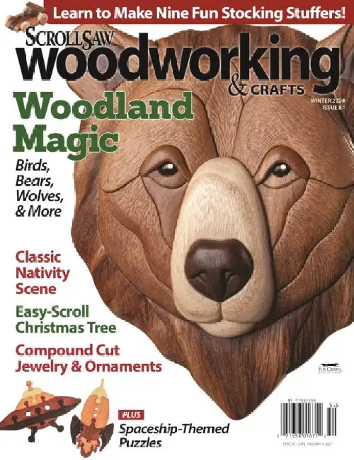 Scroll Saw Woodworking & Crafts Issue 81 Winter 2020 by Editors of Scroll Saw Woodworking & Crafts