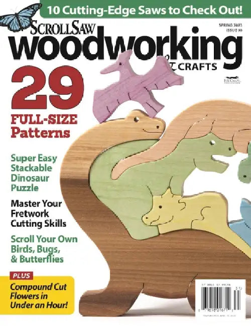 Scroll Saw Woodworking & Crafts Issue 90 Spring 2023