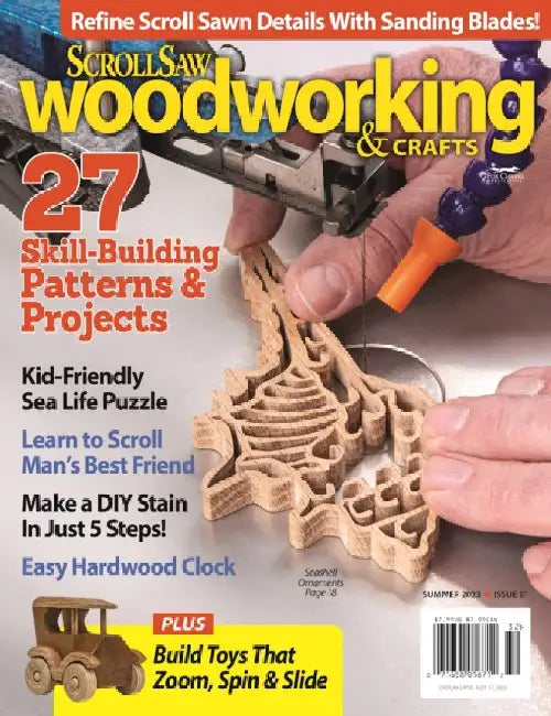 Scroll Saw Woodworking & Crafts Issue 91 Summer 2023 by Editors of Scroll Saw Woodworking & Crafts