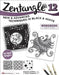 Zentangle 12, Workbook Edition: New and Advanced Techniques in Black and White by Suzanne McNeill