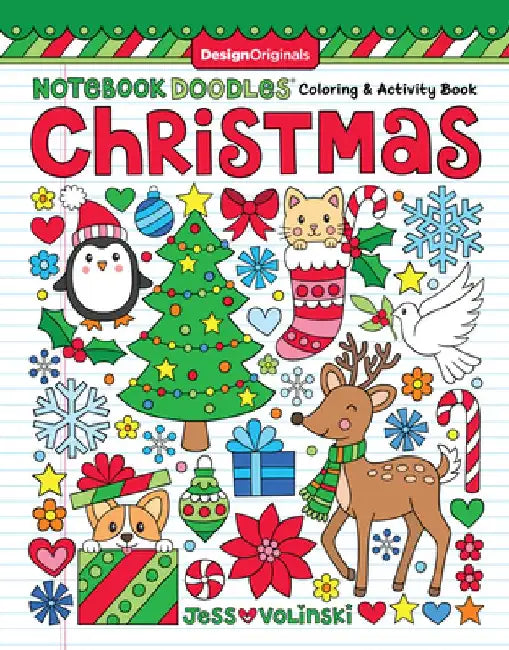 Notebook Doodles Christmas by Jess Volinksi