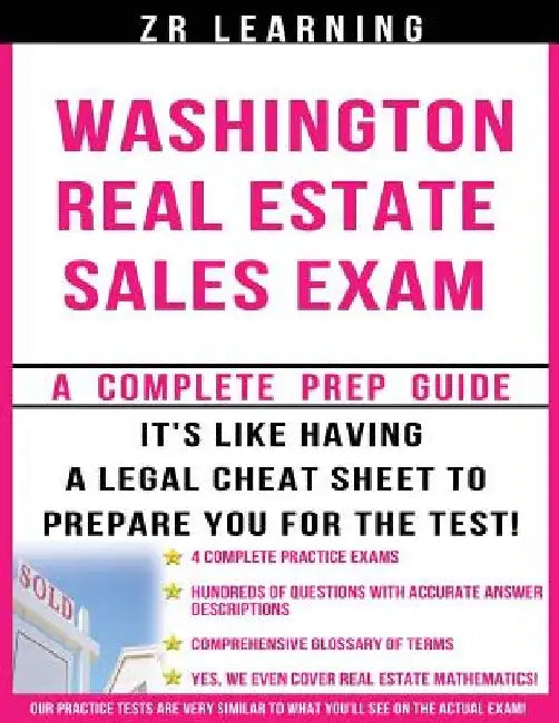 Washington Real Estate Sales Exam Questions by Zr Learning LLC