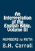 An Interpretation of the English Bible. Volume III: NUMBERS to RUTH by B. H. Carroll
