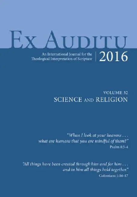 Ex Auditu - Volume 32 by Klyne Snodgrass