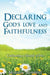 Declaring God's Love and Faithfulness by Noreen Nimrod