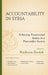 Accountability in Syria: Achieving Transitional Justice in a Postconflict Society by Radwan Ziadeh, David M. Crane, Mai El-Sadany