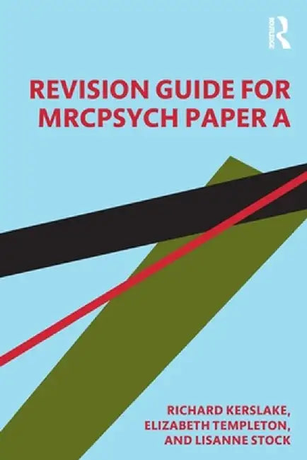 Revision Guide for Mrcpsych Paper a by Elizabeth Templeton